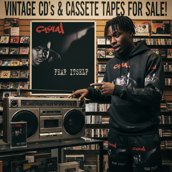 •CASUAL - FEAR ITSELF• ~1994 OG PRESSINGS~ (CD & CASSETTE TAPE)