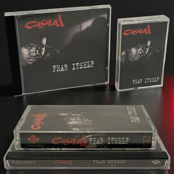 •CASUAL - FEAR ITSELF• ~1994 OG PRESSINGS~ (CD & CASSETTE TAPE)