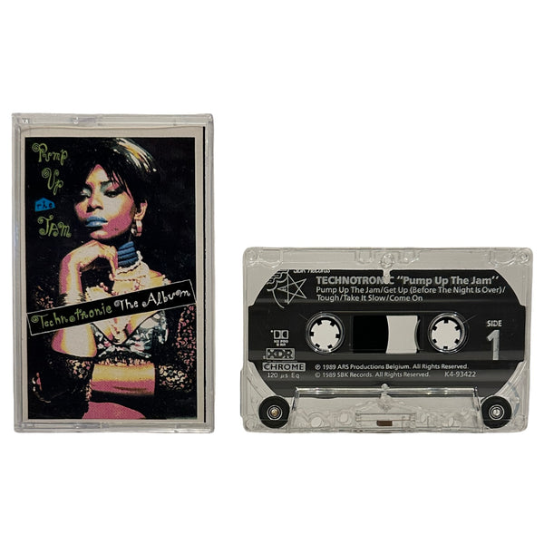 •TECHNOTRONIC - PUMP UP THE JAM THE ALBUM• ~1989 OG PRESSING~ (CASSETTE TAPE)