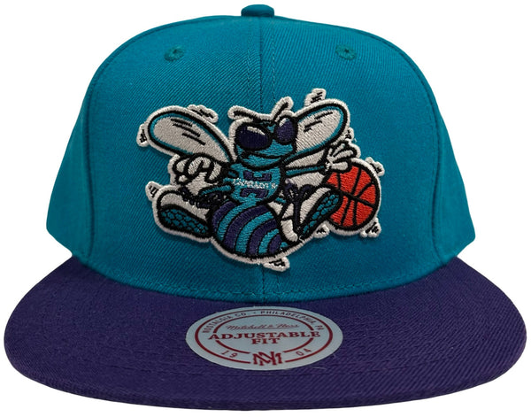 •Charlotte Hornets• ~snapback hats by Mitchell & Ness~