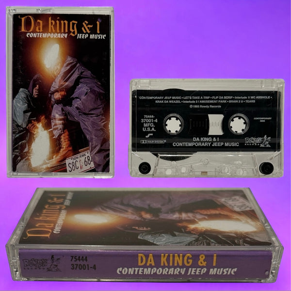 •DA KING & I - CONTEMPORARY JEEP MUSIC• ~1993 OG PRESSING~ (CASSETTE TAPE)