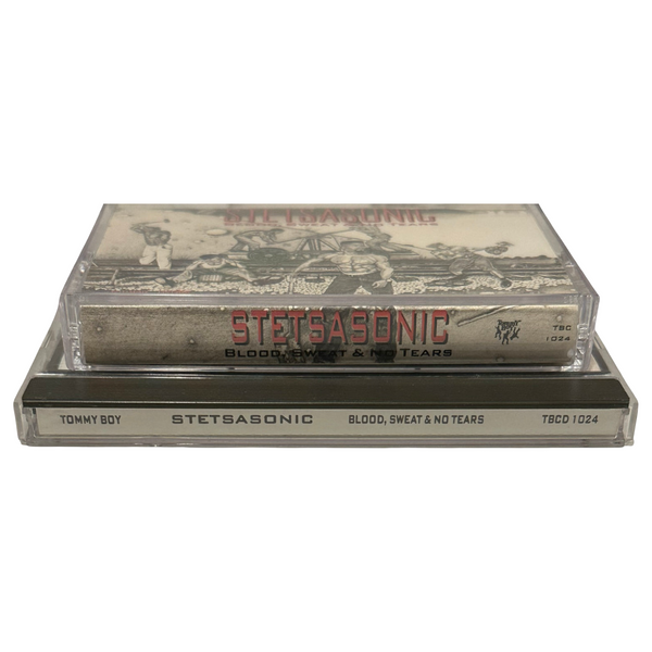 •STETSASONIC - BLOOD, SWEAT & NO TEARS• ~1991 OG PRESSINGS~ (CD & CASSETTE TAPE)