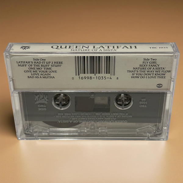 •QUEEN LATIFAH - NATURE OF A SISTA’• ~1991 OG PRESSING~ (CASSETTE TAPE)