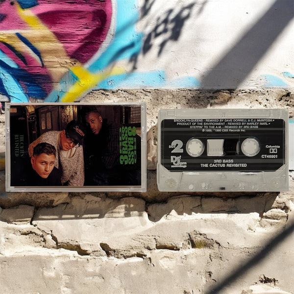 •3RD BASS ~ THE CACTUS REVISITED• ~1990 OG PRESSING~ (CASSETTE TAPE)