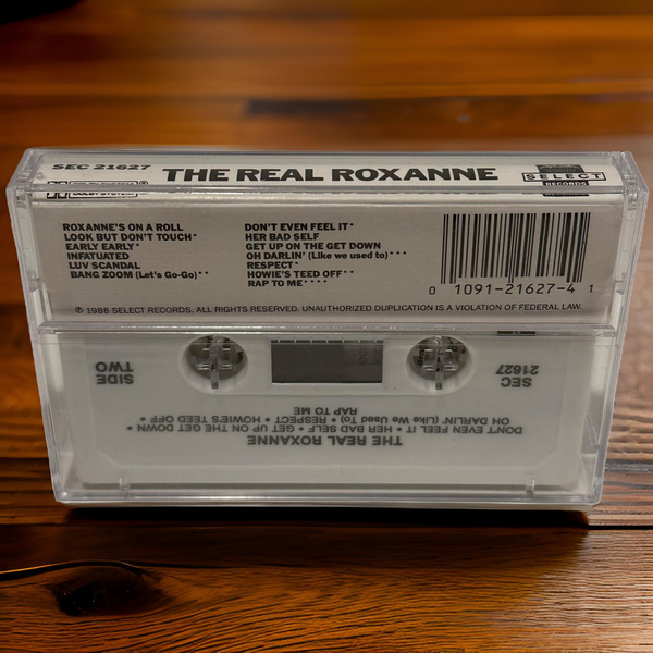 •THE REAL ROXANNE ~ ALBUM• ~1988 OG PRESSING~ (CASSETTE TAPE)