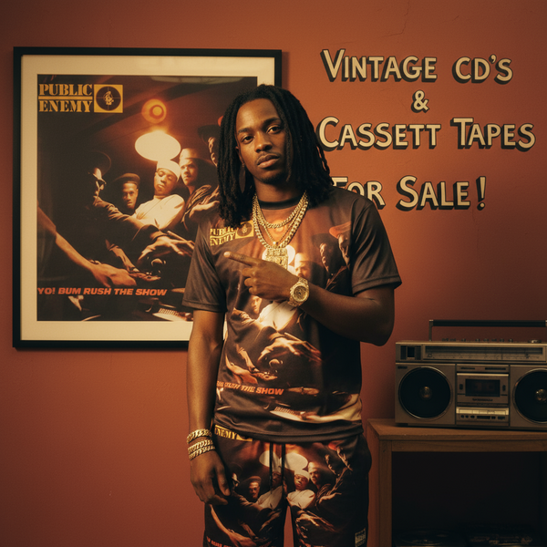 •PUBLIC ENEMY - YO! BUM RUSH THE SHOW• ~1987 OG PRESSINGS~ (CD & CASSETTE TAPE)