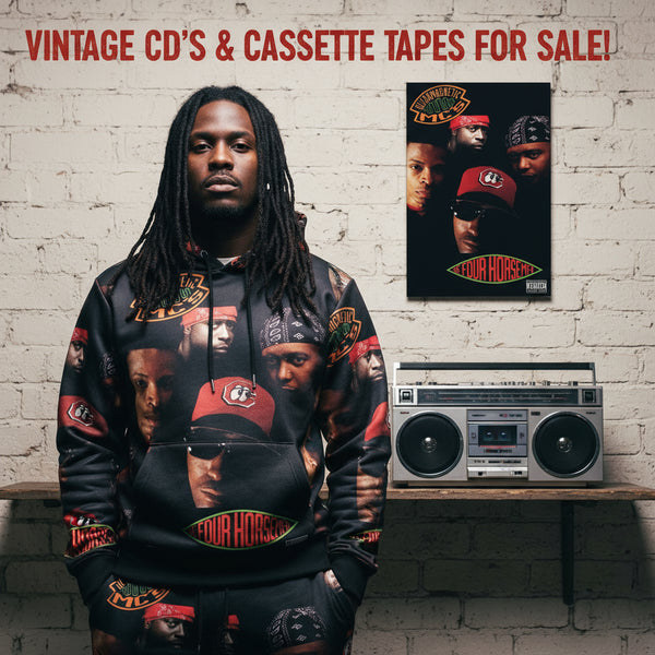 •ULTRAMAGNETIC MC’S ~ THE FOUR HORSEMEN• ~1993 OG PRESSING~ (CASSETTE TAPE) (2)