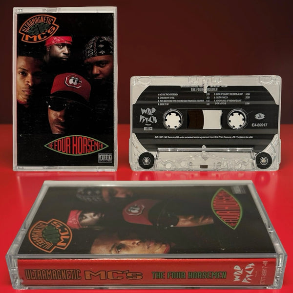 •ULTRAMAGNETIC MC’S ~ THE FOUR HORSEMEN• ~1993 OG PRESSING~ (CASSETTE TAPE) (2)