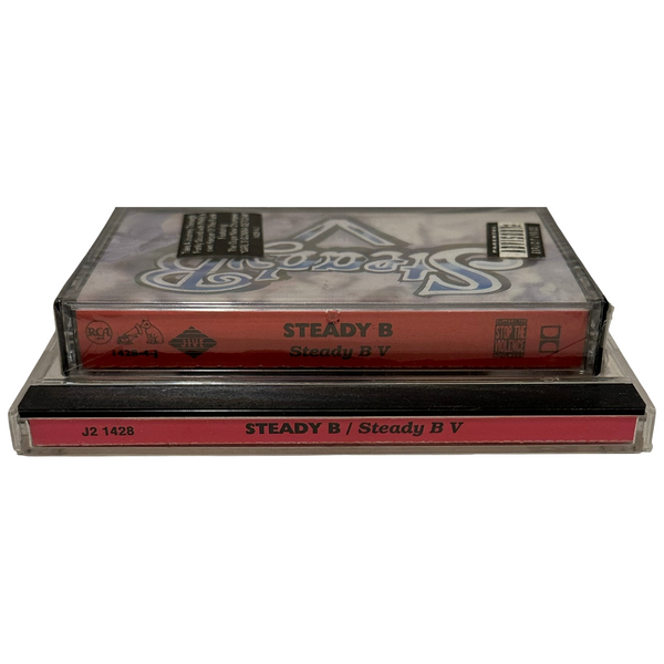 •STEADY B - STEADY B V• ~1991 OG PRESSINGS~ (CD & CASSETTE TAPE)