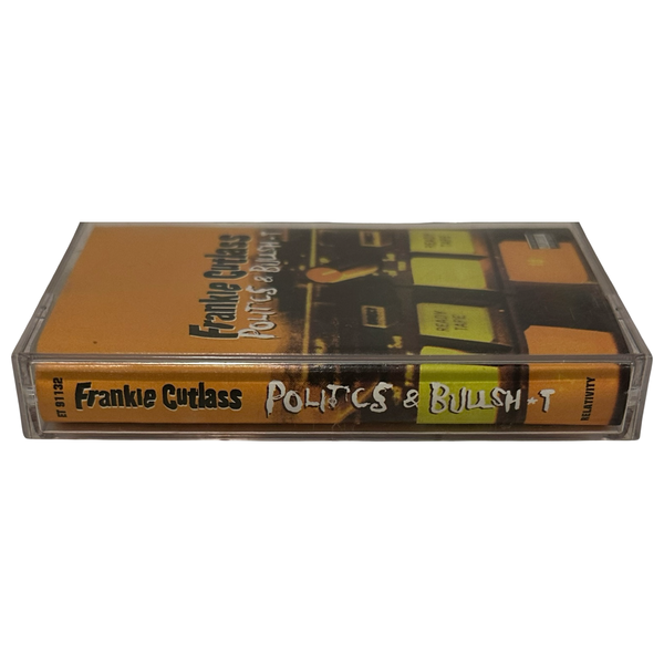 •FRANKIE CUTLASS - POLITICS & BULLSHIT• ~1997 OG CANADIAN PRESSING~ (CASSETTE TAPE)