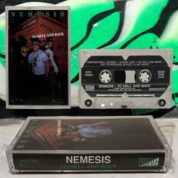 •NEMESIS - TO HELL AND BACK• ~1989 OG PRESSING~ (CASSETTE TAPE)