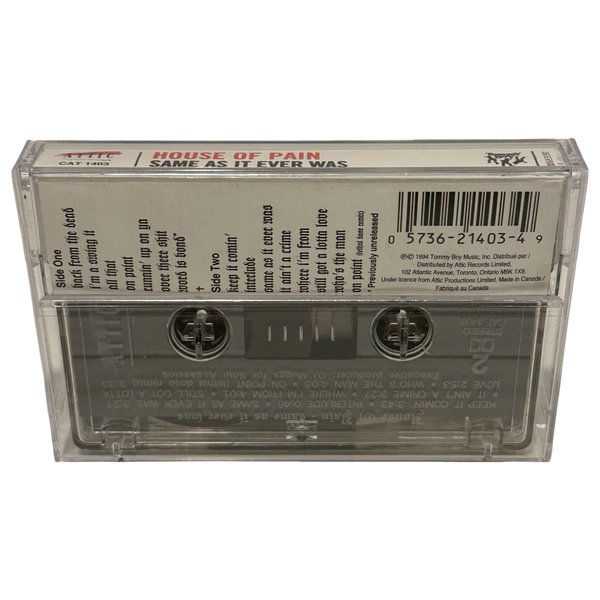 •HOUSE OF PAIN - SAME AS IT EVER WAS• ~1994 OG CANADIAN PRESSINGS~ (CD & CASSETTE TAPE)