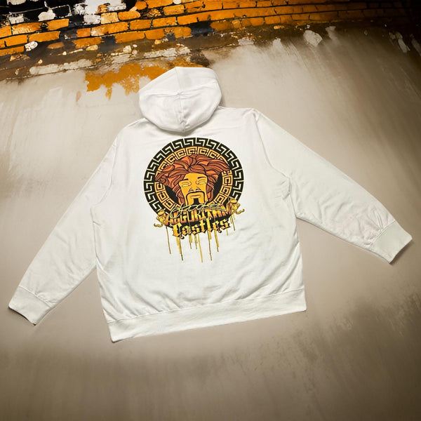 *CROOKS & CASTLES* (WHITE) ~SNOOP DOGG~ PULLOVER HOODIES FOR MEN