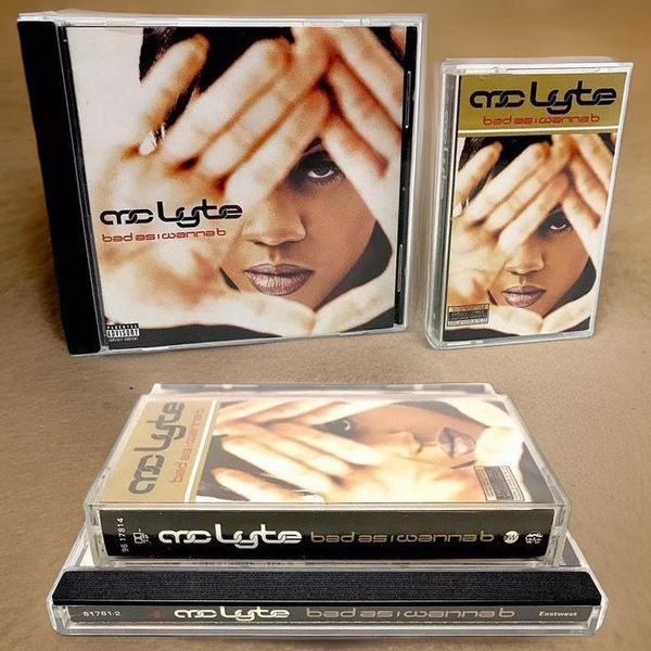 •MC LYTE - BAD AS I WANNA BE• (1996) (CASSETTE & CD AVAILABLE) (ORIGINAL PRESSINGS)