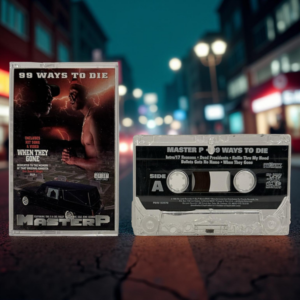 •MASTER P - 99 WAYS TO DIE• ~1995 OG PRESSING~ (REISSUE CASSETTE TAPE)
