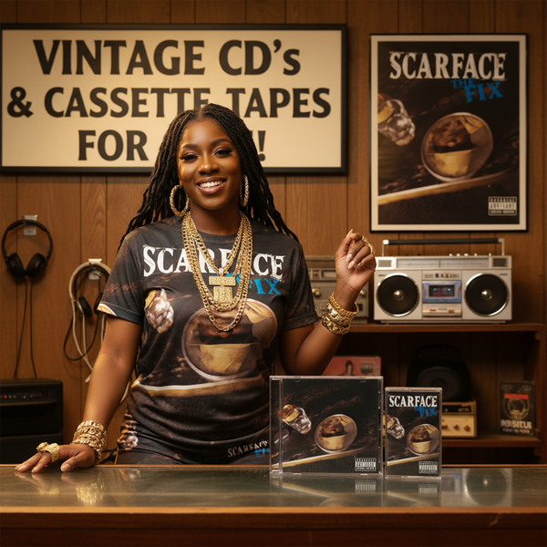 •SCARFACE - THE FIX• ~2002 OG PRESSINGS~ (CD & CASSETTE TAPE)