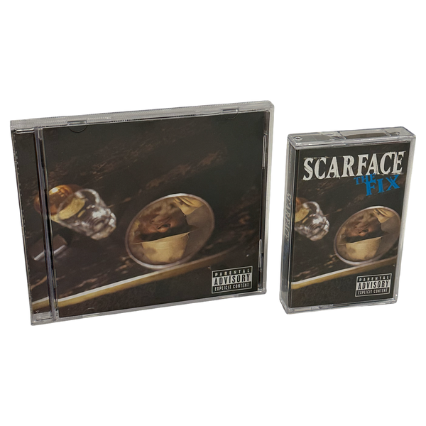 •SCARFACE - THE FIX• ~2002 OG PRESSINGS~ (CD & CASSETTE TAPE)