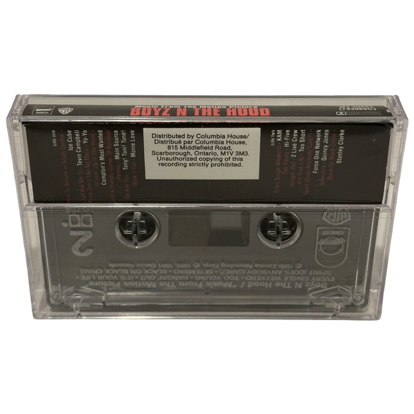 •BOYZ N THE HOOD - MUSIC FROM THE MOTION PICTURE• ~1991 OG CANADIAN PRESSINGS~ (CD & CASSETTE TAPE)