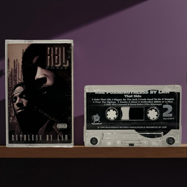 •RBL POSSE - RUTHLESS BY LAW• ~1994 OG PRESSING~ (CASSETTE TAPE)