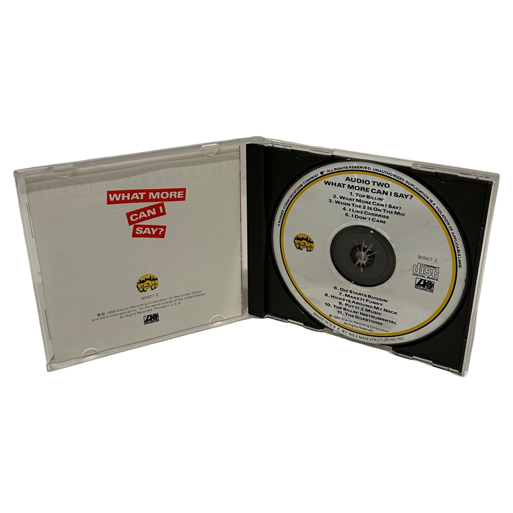 •AUDIO TWO ~ AUDIO TWO• ~1988 OG PRESSINGS~ (CD & CASSETTE TAPE)