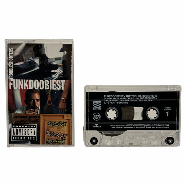 •FUNKDOOBIEST - THE TROUBLE SHOOTERS• ~1997 OG PRESSINGS~ (CD & CASSETTE TAPE)