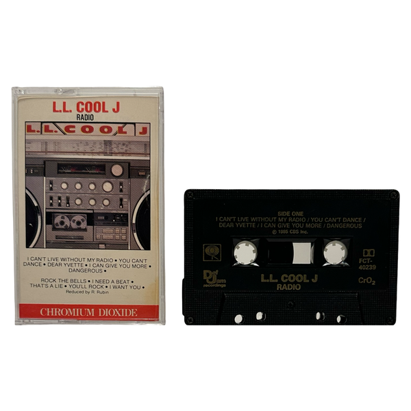 •L.L. COOL J - RADIO• ~1985 OG CANADIAN PRESSING~ (CASSETTE TAPE)