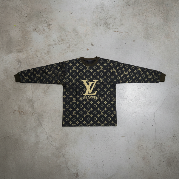 *LUXURY* ~ALL OVER PRINT~ •LONG SLEEVE TEES•