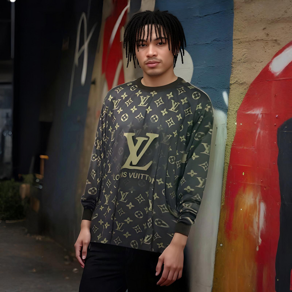 ^LUXURY^ ~ALL OVER PRINT~ LONG SLEEVE TEES