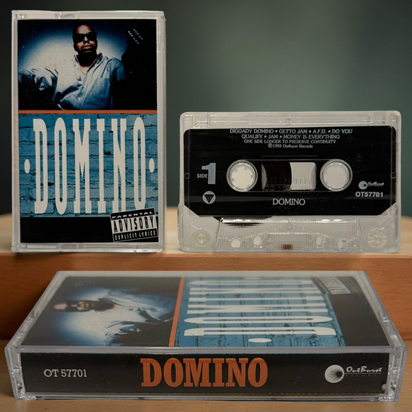 •DOMINO - DOMINO• ~1993 OG PRESSING~ (CASSETTE TAPE)