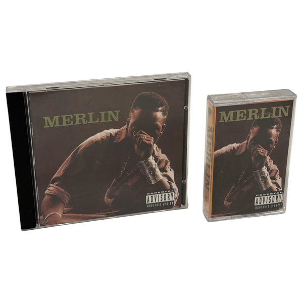 •MERLIN - MERLIN• ~1992 OG PRESSINGS~ (CD & CASSETTE TAPE) (UK HIP-HOP)