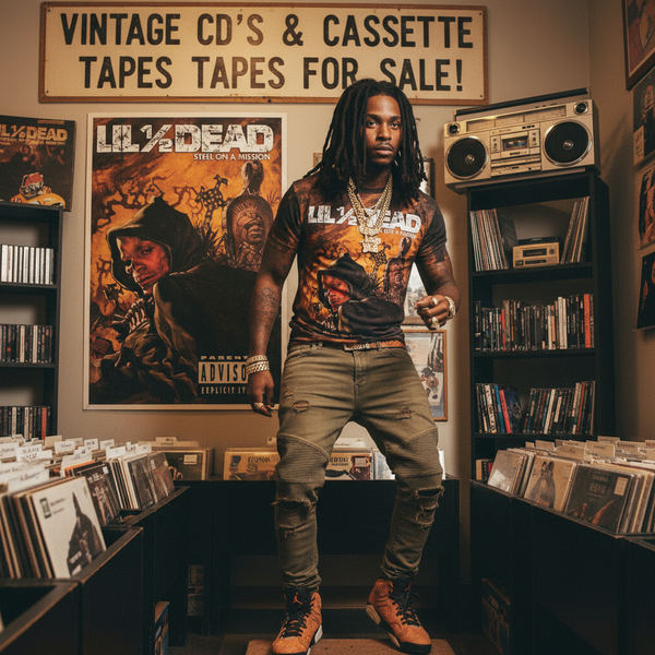 •LIL 1/2 DEAD ~ STEEL ON A MISSION• ~1996 OG PRESSING~ (CASSETTE TAPE)