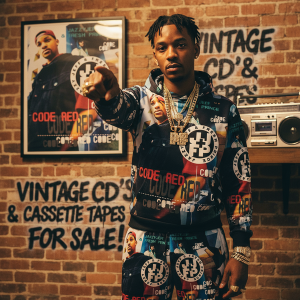 •JAZZY JEFF AND FRESH PRINCE - CODE RED• ~1993 OG PRESSING~ (CASSETTE TAPE)