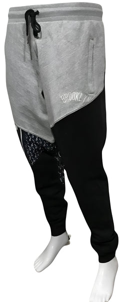 ^BROOKLYN^ ~CUT & SEW~ LUXURY JOGGER SWEATPANTS