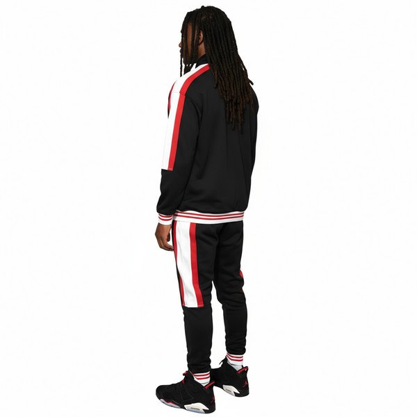 •CHI-TOWN BULLIES• LUXURY TRACK SUITS (CUT & SEW) (EMBROIDERED LOGOS)