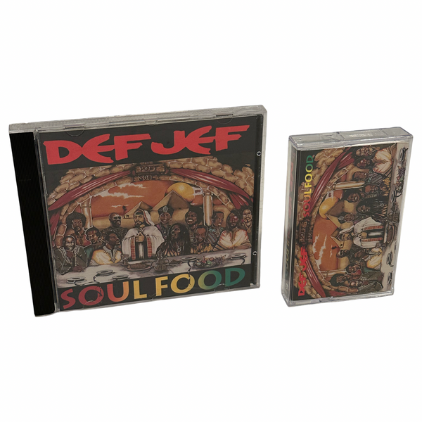 •DEF JEF - SOUL FOOD• ~1991 OG PRESSINGS~ (CD & CASSETTE TAPE)
