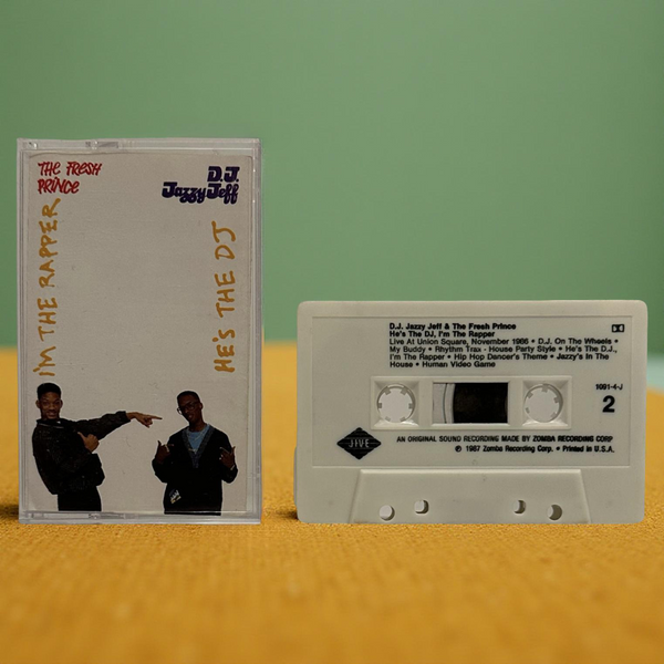 •DJ JAZZY JEFF & THE FRESH PRINCE - HE’S THE DJ, I’M THE RAPPER• ~1988 OG PRESSING~ (CASSETTE TAPE) (2)