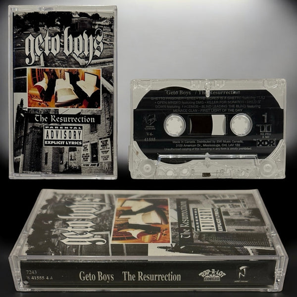 •GETO BOYS - THE RESURRECTION• ~1996 OG CANADIAN PRESSING~ (CASSETTE TAPE)
