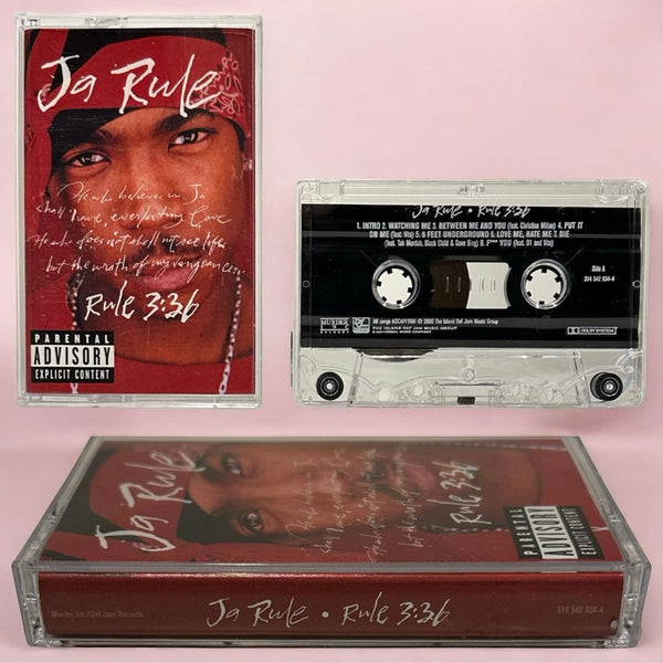 •JA RULE - RULE 3:36• ~2000 OG PRESSING~ (CASSETTE TAPE)