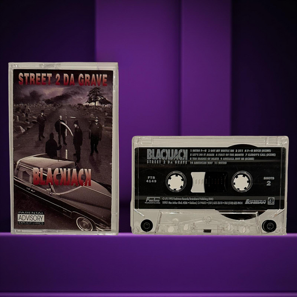 •BLACKJACK - STREET 2 DA GRAVE• ~1993 OG PRESSING~ (CASSETTE TAPE)