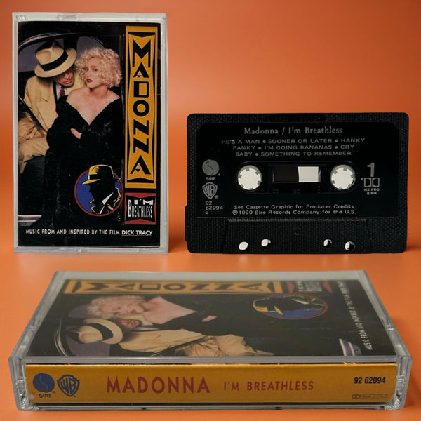 •MADONNA - I’M BREATHLESS• ~1990 OG CANADIAN PRESSING~ (CASSETTE TAPE)
