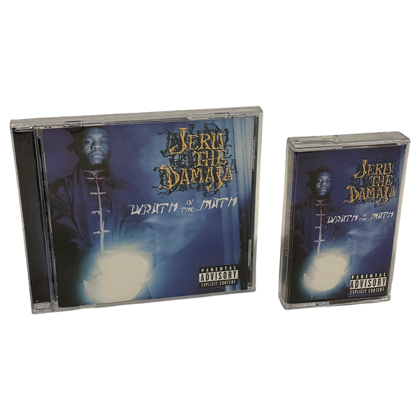•JERU THE DAMAJA - WRATH OF THE MATH• ~1996 OG CANADIAN PRESSINGS~ (CD & CASSETTE TAPE)