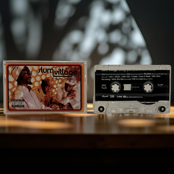 •SLUM VILLAGE - TRINITY (PAST, PRESENT & FUTURE) ~2002 OG PRESSING~ (CASSETTE TAPE)