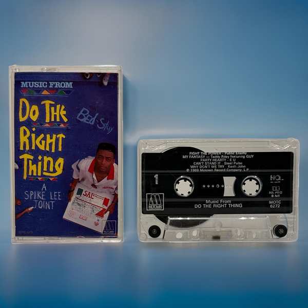 •DO THE RIGHT THING ~ MOVIE SOUNDTRACK• ~1989 OG PRESSING~ (CASSETTE TAPE)