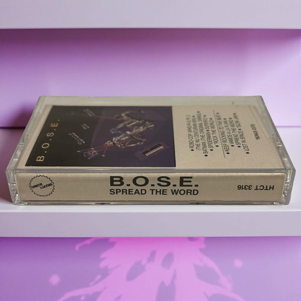 •BOSE - SPREAD THE WORD• ~1989 OG PRESSING~ (CASSETTE TAPE)
