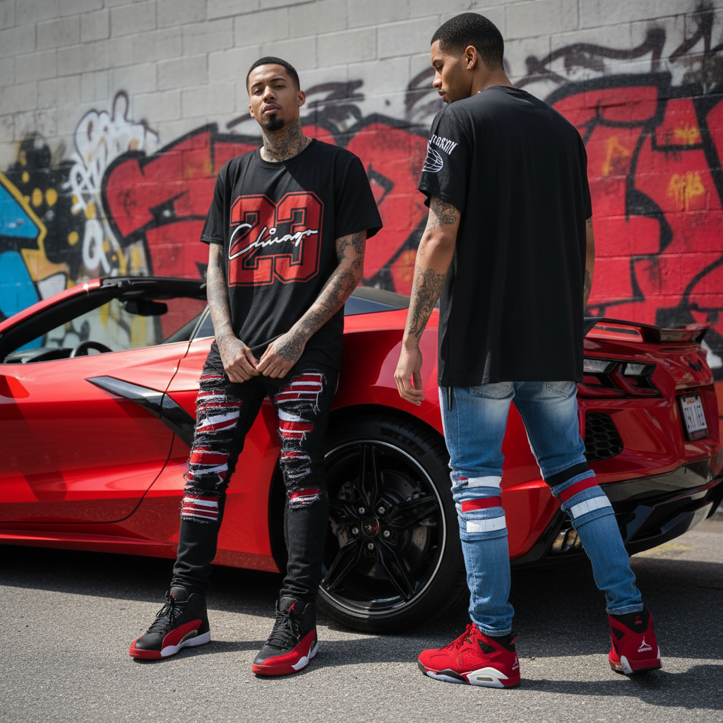 *CHICAGO 23* T-Shirt~ •Summer activewear•