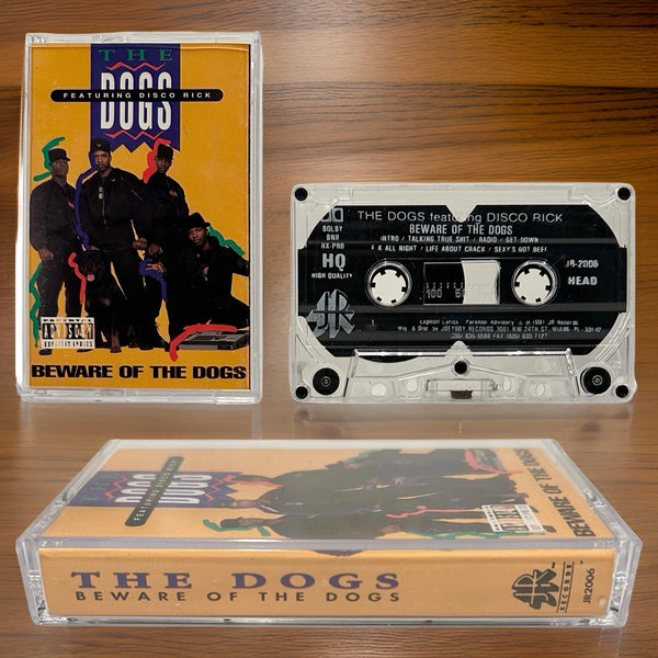 •THE DOGS - BEWARE OF THE DOGS• ~1991 OG PRESSING~ (CASSETTE TAPE)