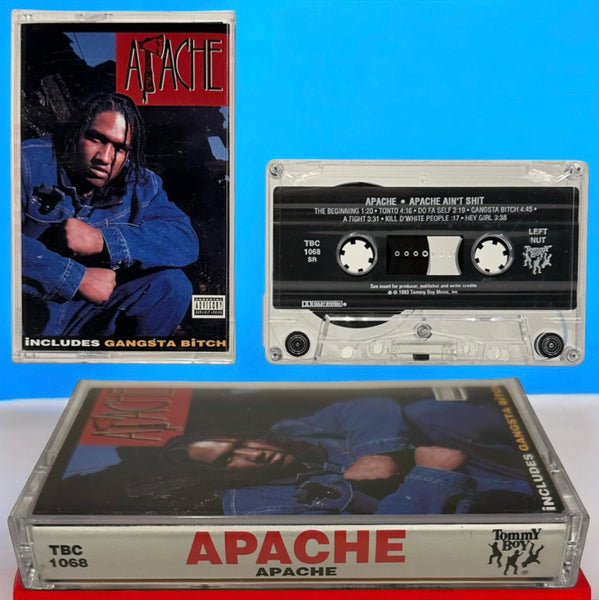 •APACHE - APACHE AIN’T SHIT• ~1993 OG PRESSING~ (CASSETTE TAPE)