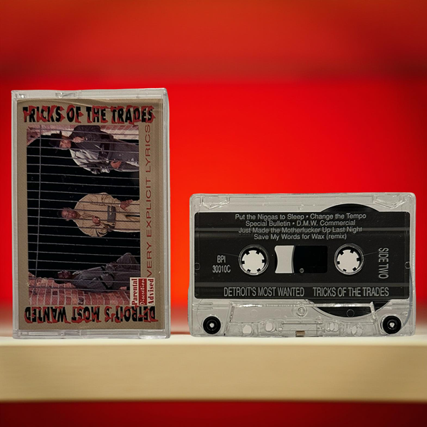 •DETROIT’S MOST WANTED - TRICKS OF THE TRADE• ~1990 OG PRESSING~ (CASSETTE TAPE)