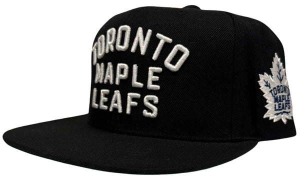 *Toronto Maple Leafs* snapback hats by Mitchell & Ness