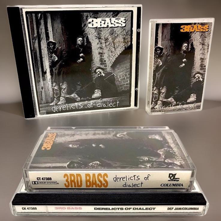 3RD BASS - DERELICTS OF DIALECT (1991) (CASSETTE & CD AVAILABLE) (ORIGINAL PRESSINGS)